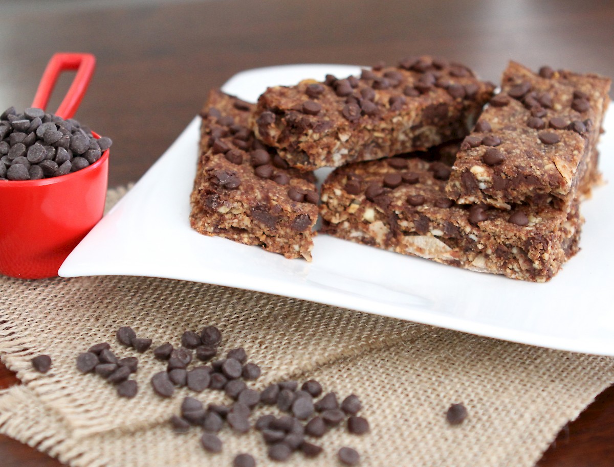 Chocolate Chip Muesli Bars | Paleo | Gluten-free | The JOYful Table