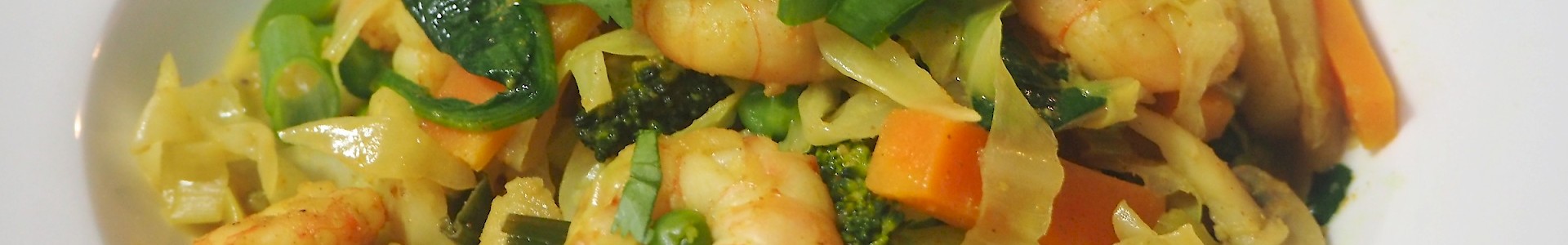 Curried Prawn Stir Fry