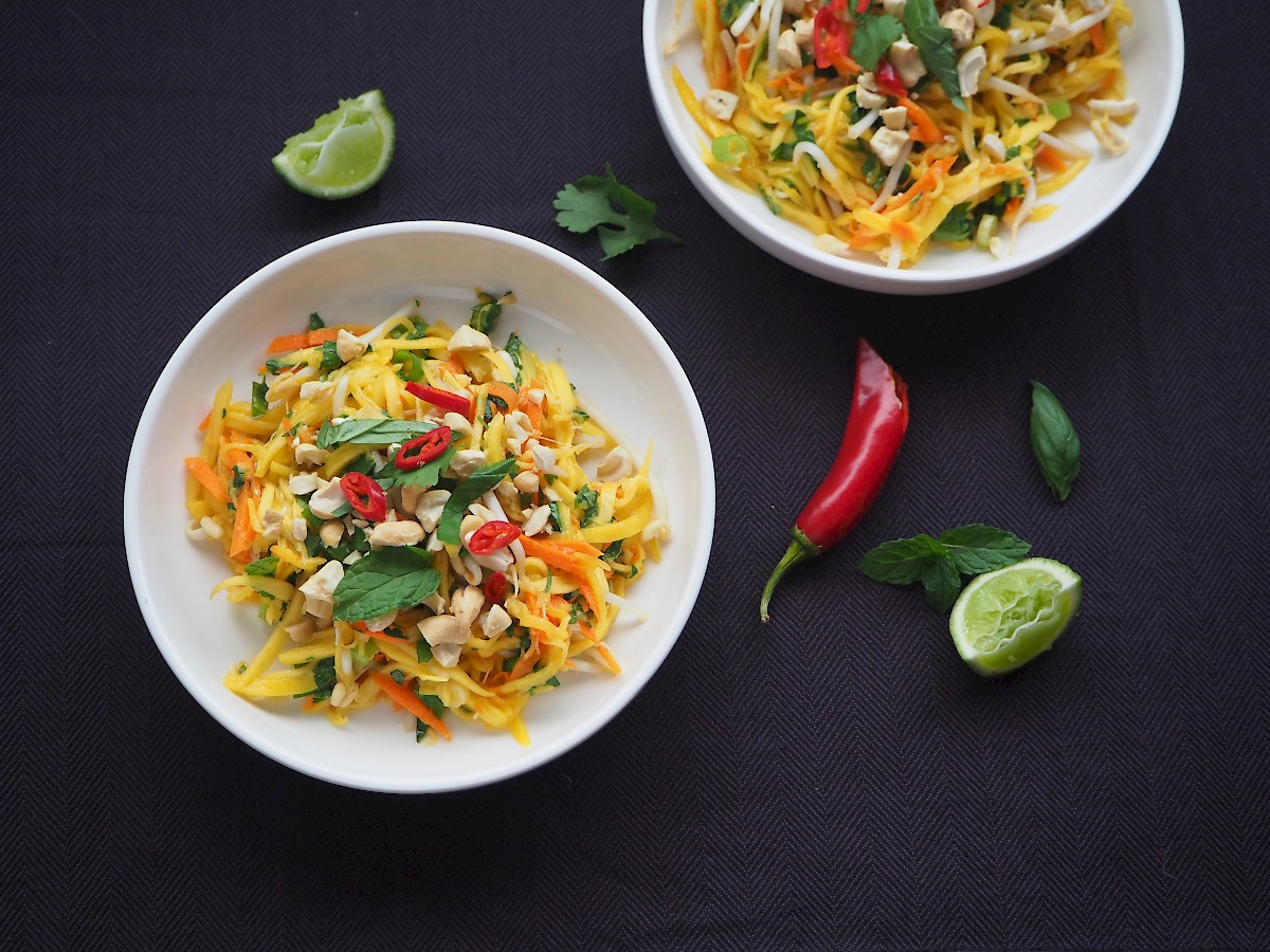Green Mango Salad | Paleo | Gluten-free | The JOYful Table