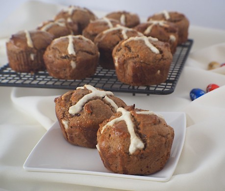 paleo hot cross buns