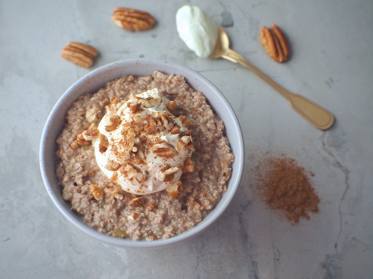 Apple and Cinnamon Porridge | Paleo | Gluten-free | The JOYful Table