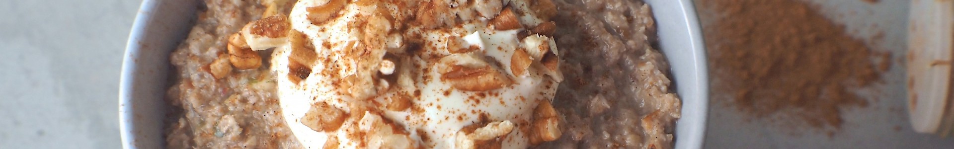 Apple and Cinnamon Porridge