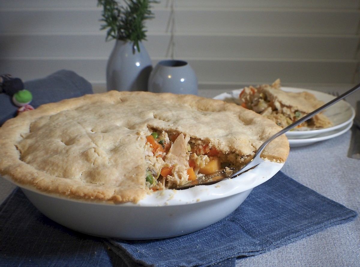 Chicken & Vegetable Pie | Paleo | Gluten-free | The JOYful Table