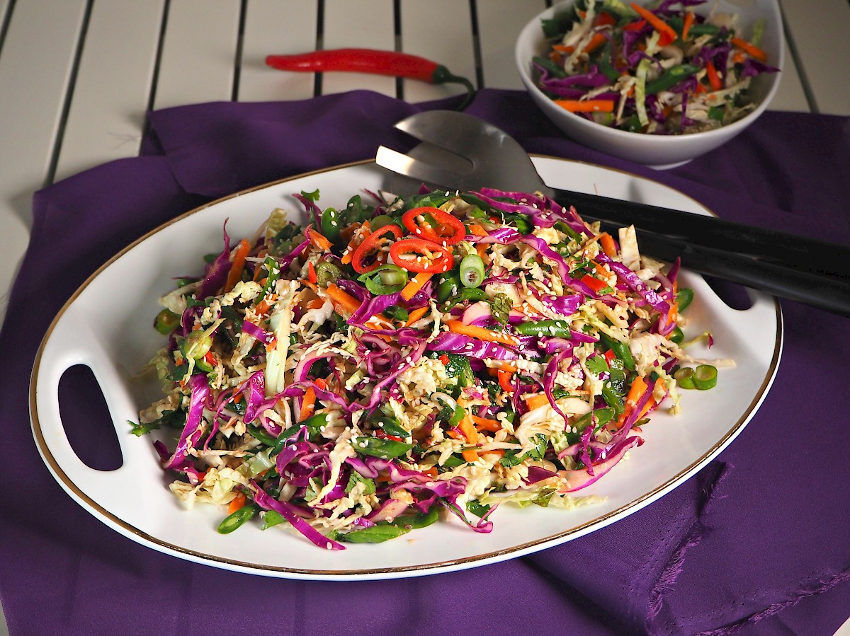 Asian Coleslaw | Paleo | Gluten-free | The JOYful Table