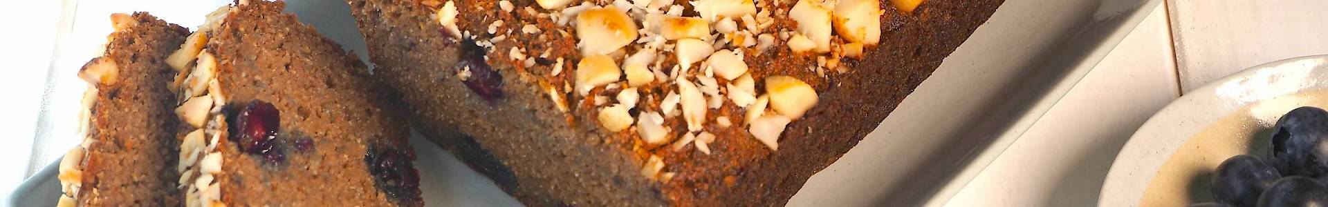 Apple and Blueberry Loaf