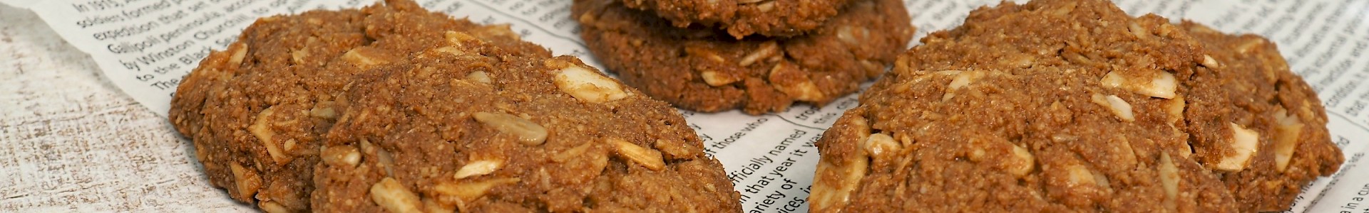 Paleo Anzac Biscuits