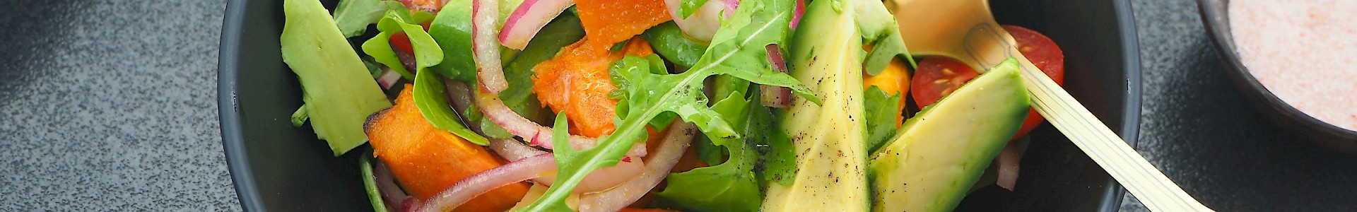 Sweet Potato, Avocado & Rocket Salad