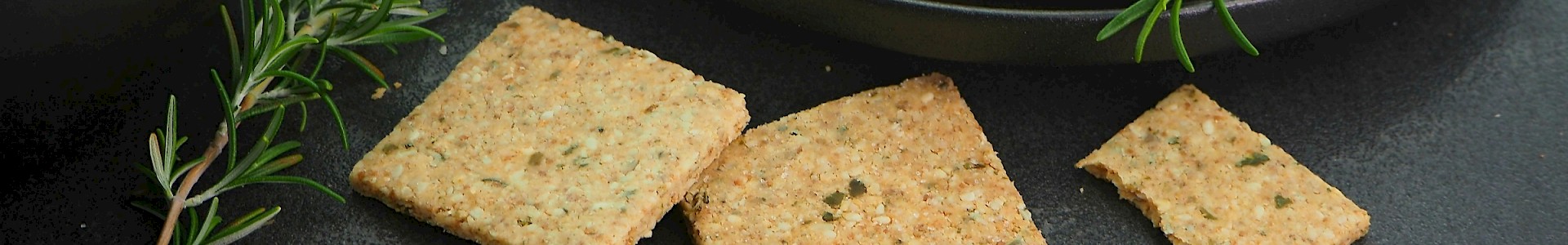 Rosemary & Seed Crackers