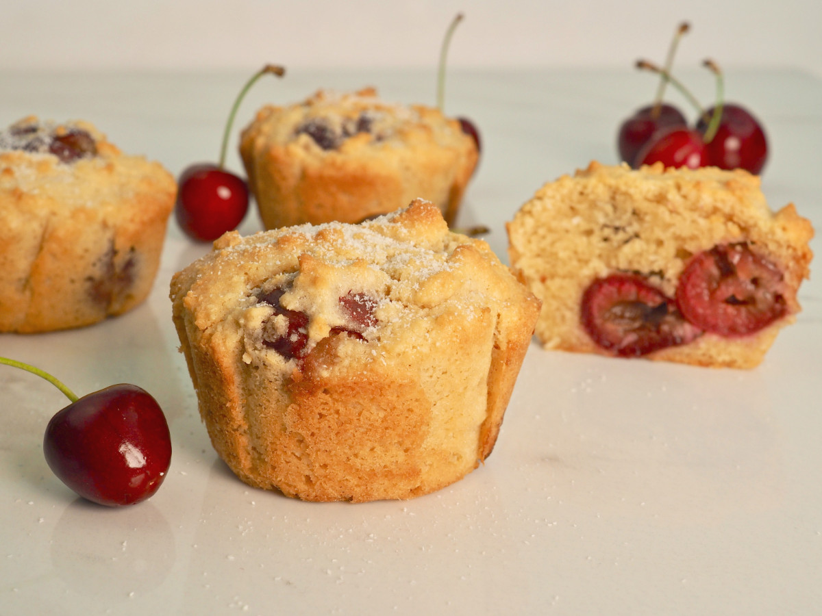 Cherry and Coconut Muffins | Paleo | Gluten-free | The JOYful Table
