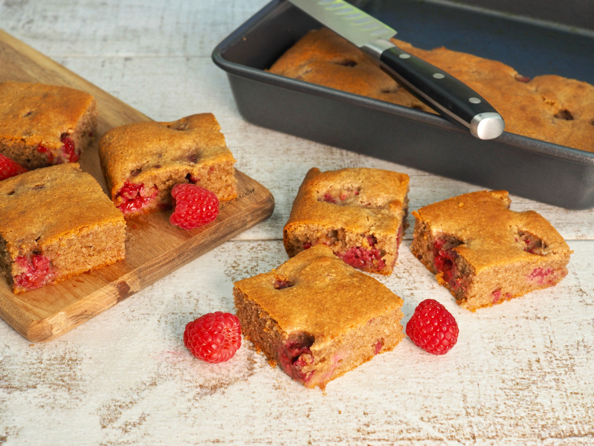 Raspberry Tea Cake | Paleo | Gluten-free | The JOYful Table