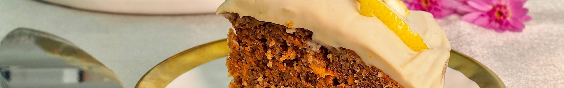 Carrot Cake with Lemon Cashew Cream