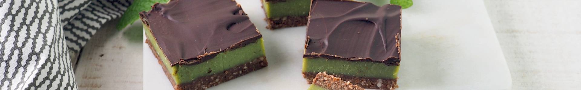 Chocolate Mint Slice