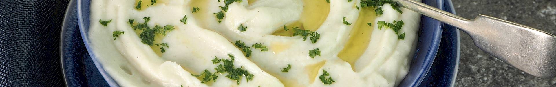 Cauliflower and Parsnip Mash