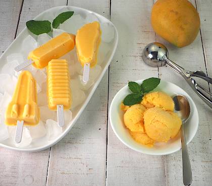 Mango & Yoghurt Ice Cream