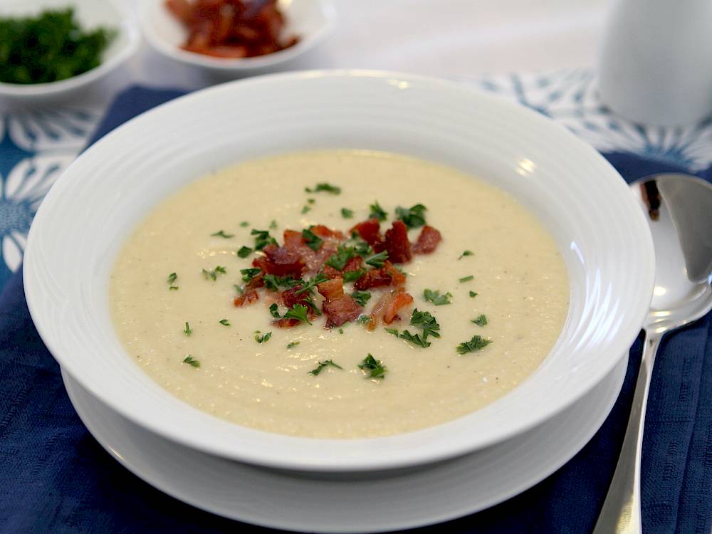 Cream of Leek Soup | Paleo | Gluten-free | The JOYful Table