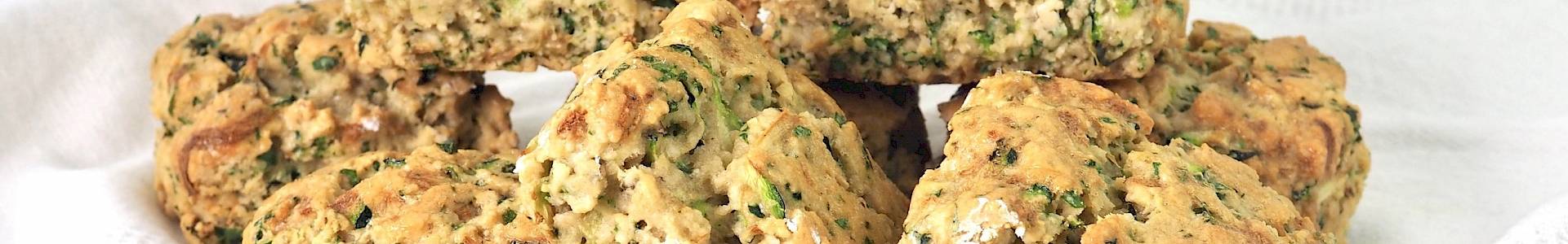 Zucchini & Herb Scones