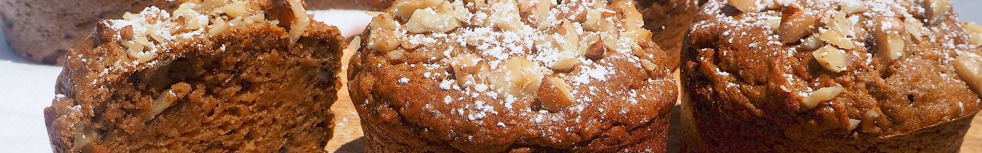 Sweet Potato & Walnut Muffins