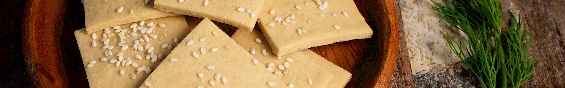 Sesame Crackers