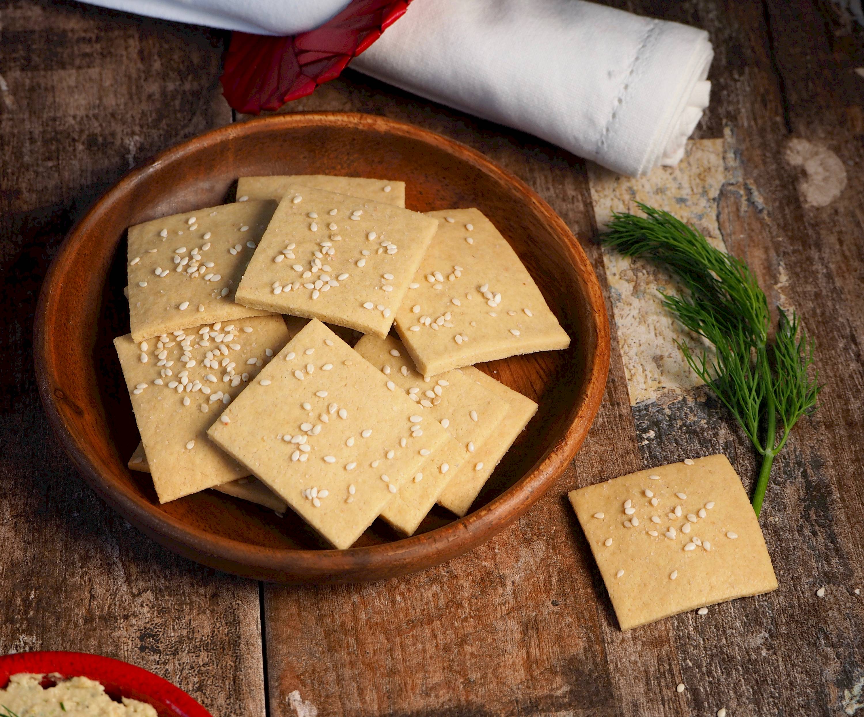 Sesame Crackers | Paleo | Gluten-free | The JOYful Table