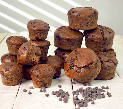 Choc Brownie Muffins